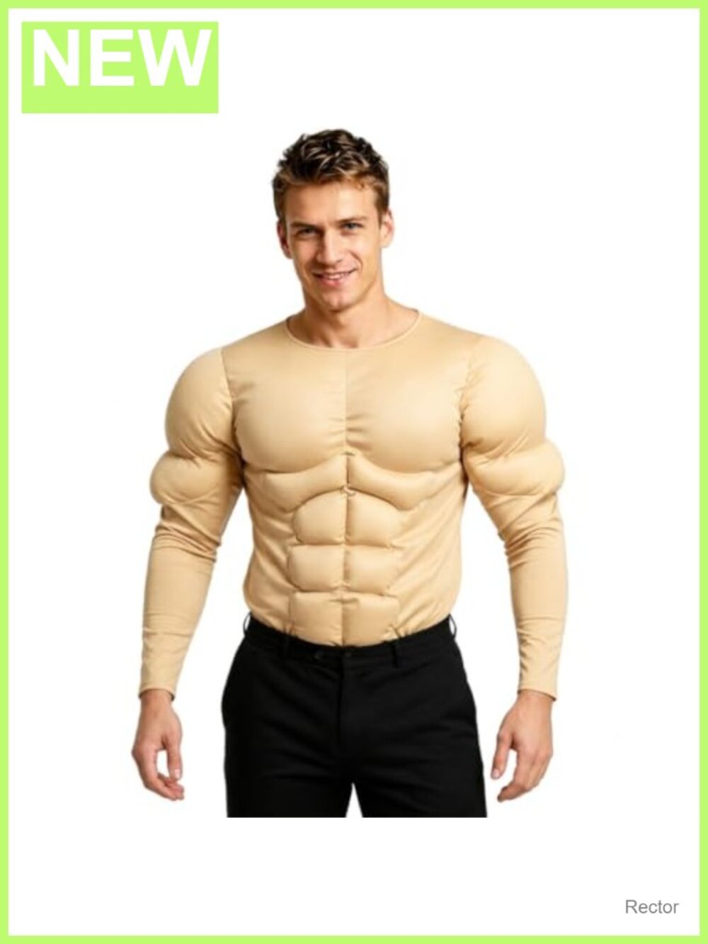 Muscle Suit Costume Realistic Padded Muscle Shirt Superhero